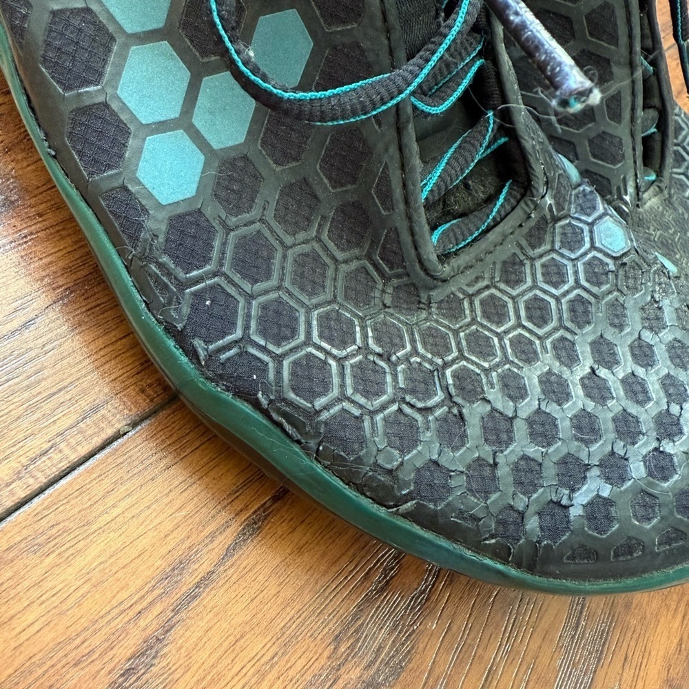 Vivo Barefoot Evo Lite Black Teal Sneakers Running Shoes Hiking | 37 / U/ 7 - Picture 6 of 7